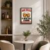 The Castle Decor Funny Bar Rules Wall Art Framed Painting 16x24 Inch (Style 1)