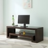 Elder Sheesham Wood TV Entertainment Unit in Mahogany Finish