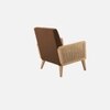 Evant Ratan Accent Chair in Brown Colour