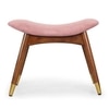 Zuno Seating Stool in Champagne Color