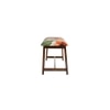Cerminos Solid Wood Bench In Provincial Teak Finish