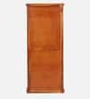Rangrez Sheesham Wood 1 Door Wardrobe in Honey Oak Finish