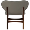 Twilight Grey Fabric Accent Chair
