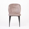 Cotton Fabric Dining Chair in Pink Colour