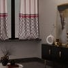 Stoa Paris Satin Window Curtain, 70% Blackout Curtains,   Privacy Lining, Pack of 2, Versailles - Noble Rose with Back Lining