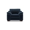 Esquel Premium 1 Seater Fabric Sofa in Cobalt Colour