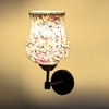 Devansh Metal Electric Wall Light in Black Colour with Multi Shade Count of 1 Light