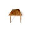Oakmont Sheesham Wood Mid Century 4 Seater Dining Table Set