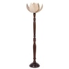 Devansh Wooden Floor Lamp
