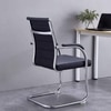 Kepler Brooks Vector Visitor Chair in Black Colour