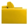 Flycon Pull Out Sofa cum Bed in Yellow Colour