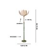Devansh Wood & Metal Floor Lamp