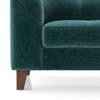 Verona Premium 1 Seater Fabric Sofa in Malibu Colour