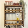 Claudia Wooden Kitchen Storage Rack