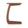 Forma Solid Wood C Table In Red Cedar Finish