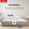 KURLON Dual Reversible Mattress, Soft & Firm Support 4 inch Single High Resilience (HR) Foam Mattress (L x W: 78 inch x 36 inch)