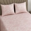 Threads Silky touch cotton single bed flat Bedsheet 225x150 cms