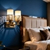 Eliante Modern Wall Lights Mild Steel & Glass Material Gold & White Finish