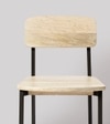 Land Solid Wood Dining Chair In Natural Finish
