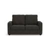 Apollo High Back 2 Seater Fabric Sofa in Graphite Grey Colour