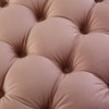 Plush Pink Pouf