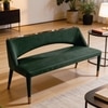 The Avenue Metal Settee in Green Colour