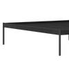 Pinner Metal Non Storage Single Bed in Satin Black Finish