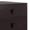 Magellan Solid Wood Bedside Table in Mahogany Finish