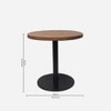 Metalsmith Metal Side Table in Gold Finish