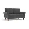 Oxford Sofa (Colour : Steel Grey, Cushion : Hard, Seater : 3+2+1)