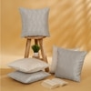 Set Of 5 Jacquard Square Cushion Covers