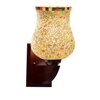 Devansh Solid Wood Electric Wall Light in Multi Colour with Multi Shade Count of 1 Light