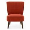 Grace Lounge Chair in Lava Colour