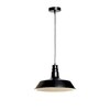 Eleora Matt Black Metal Pendant Light