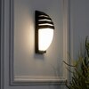 Pozza Grey Outdoor Led Wall Light