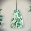 Tropical Vibe Glass Electric Lighting in White Colour
