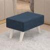 Midase Engineered Wood Multipurpose Ottoman in Blue Colour