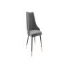 Sumra Solid Wood Accent Chair in Grey Colour