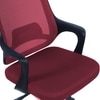 Ddeasirea Mid Back Ergonomic Chair in Maroon Colour