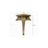 Tristina Solid Wood Wall Shelf