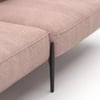 Aurora Sectional Sofa with Left Chaise Lounge Blush Pink