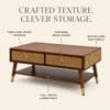 Solana Cane Coffee Table