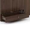 Bocado 3 Door Wardrobe in Columbian Walnut Finish