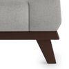Granada Essential 3 Seater Fabric Sofa in Vapour Grey Colour
