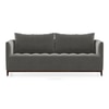 Florence Luxe 3 Seater Fabric Sofa in Ash Grey Velvet Colour