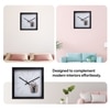 Cancer Zodiac Wooden Wall Clock with Artistic Illustration and Minimal Indices