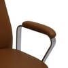 Ettorez Lexus Hb Ultra Premium Leatherette Office Chair In Tan Color