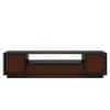 Zephyr Solid Wood Free Standing TV Unit in Mahogany Finish