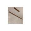 Brigitte 36 Brown Solid Wood Single Hanging Light