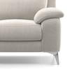 Emila 3 seater fabric sofa in Cream Colour